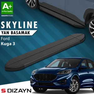 Ford Kuga 2019-Günümüz (CX482) uyumlu 3 Skyline Siyah Yan Basamak 183 Cm 2020 Üzeri A+ Kalite modelleri Oto Aksesuar Shop'de. Kaliteli malzeme, hızlı kargo ve