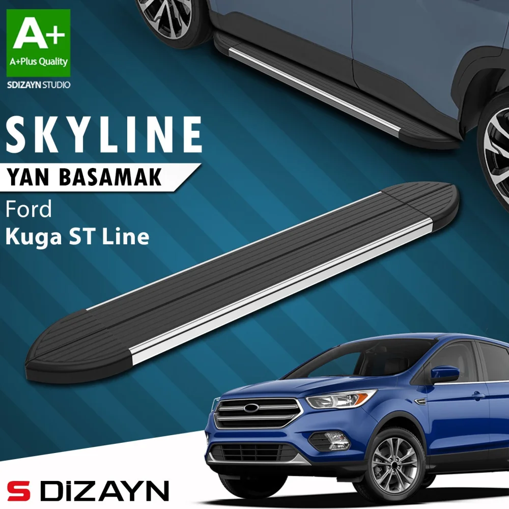 Ford Kuga 2 ST-Line Skyline Krom Yan Basamak 183 Cm 2017-2019 A+ Kalite