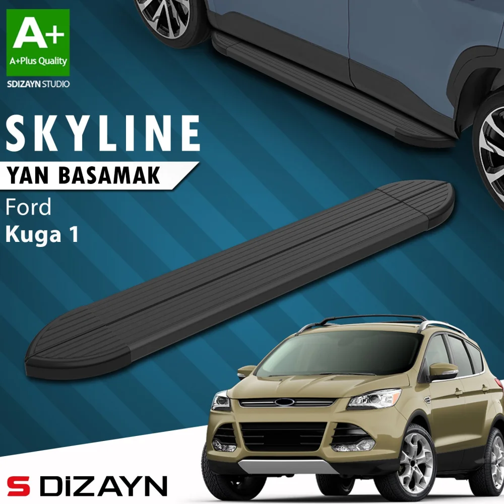 Ford Kuga 1 Skyline Siyah Yan Basamak 183 Cm 2008-2012 A+ Kalite
