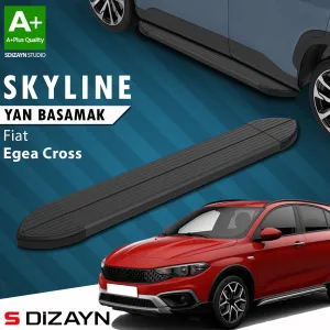 Fiat Egea Cross 2015-Günümüz uyumlu Cross Skyline Siyah Yan Basamak 183 Cm 2020 Üzeri A+ Kalite modelleri Oto Aksesuar Shop'de. Kaliteli malzeme, hızlı kargo