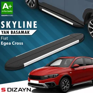 Fiat Egea Cross 2015-Günümüz uyumlu Cross Skyline Aluminyum Yan Basamak 183 Cm 2020 Üzeri A+ Kalite modelleri Oto Aksesuar Shop'de. Kaliteli malzeme, hızlı