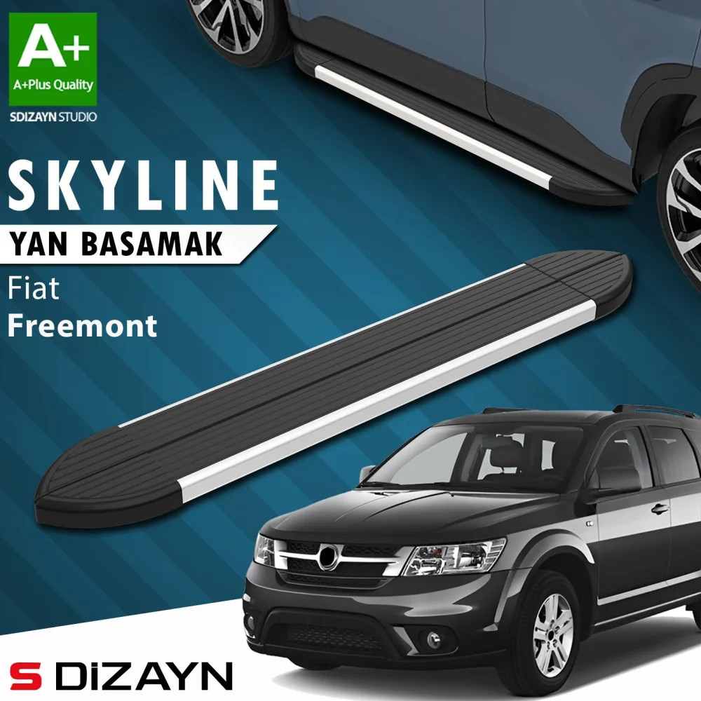 Fiat Freemont Skyline Aluminyum Yan Basamak 183 Cm 2010-2020 A+ Kalite