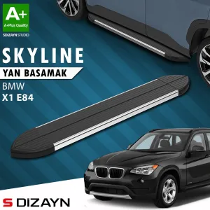 BMW X1 2009-2015 (E84) uyumlu E84 Skyline Krom Yan Basamak 183 Cm 2009-2015 A+ Kalite modelleri Oto Aksesuar Shop'de. Kaliteli malzeme, hızlı kargo ve güvenli