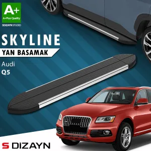 Audi Q5 2008-2017 (8R) uyumlu Skyline Krom Yan Basamak 183 Cm 2008-2016 A+ Kalite modelleri Oto Aksesuar Shop'de. Kaliteli malzeme, hızlı kargo ve güvenli