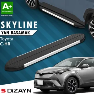Toyota C-HR 2016-2023 (AX10) uyumlu Skyline Aluminyum Yan Basamak 173 Cm 2016-2023 A+ Kalite modelleri Oto Aksesuar Shop'de. Kaliteli malzeme, hızlı kargo ve