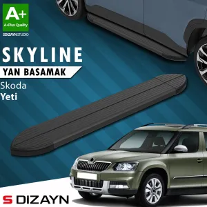 Skoda Yeti 2009-2017 (5L) uyumlu Skyline Siyah Yan Basamak 173 Cm 2009-2017 A+ Kalite modelleri Oto Aksesuar Shop'de. Kaliteli malzeme, hızlı kargo ve güvenli