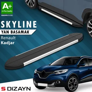 Renault Kadjar 2015-2022 (HA) uyumlu Skyline Aluminyum Yan Basamak 173 Cm 2015-2022 A+ Kalite modelleri Oto Aksesuar Shop'de. Kaliteli malzeme, hızlı kargo ve