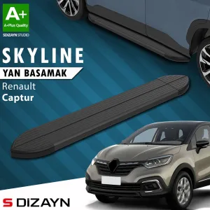 Renault Captur 2013-2019 uyumlu Skyline Siyah Yan Basamak 173 Cm 2013-2020 A+ Kalite modelleri Oto Aksesuar Shop'de. Kaliteli malzeme, hızlı kargo ve güvenli