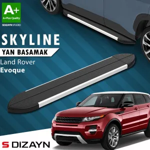 Land Rover Range Rover Evoque Skyline Aluminyum Yan Basamak 173 Cm 2012-2017 A+ Kalite