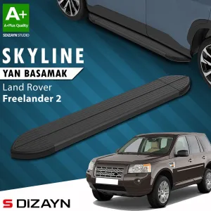 Land Rover Freelander 2 Skyline Siyah Yan Basamak 173 Cm 2006-2014 A+ Kalite