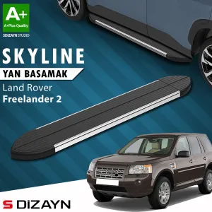 S-Dizayn Land Rover Freelander 2 Skyline Krom Yan Basamak 173 Cm 2006-2014 A+ Kalite thumb 1