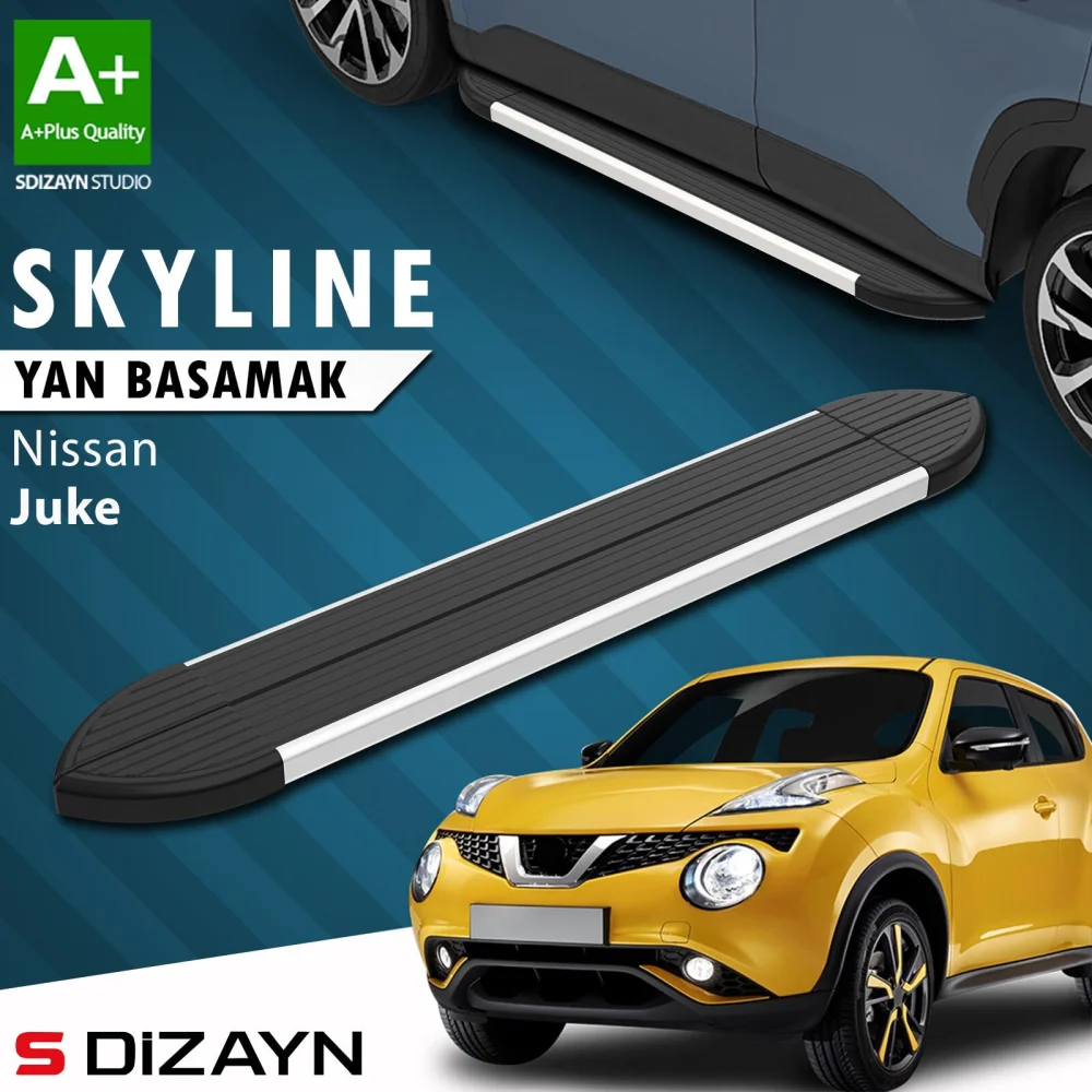 Nissan Juke Skyline Aluminyum Yan Basamak 173 Cm 2010-2018 A+ Kalite