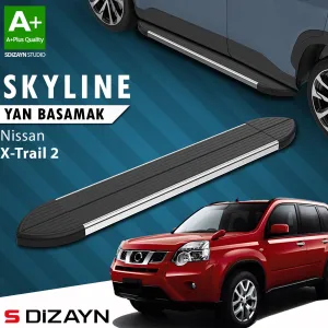 Nissan X-Trail 2007-2013 (T31) uyumlu T31 Skyline Krom Yan Basamak 173 Cm 2007-2014 A+ Kalite modelleri Oto Aksesuar Shop'de. Kaliteli malzeme, hızlı kargo ve