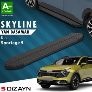 Kia Sportage 2021-Günümüz (NQ5) uyumlu 5 Skyline Siyah Yan Basamak 173 Cm 2021 Üzeri A+ Kalite modelleri Oto Aksesuar Shop'de. Kaliteli malzeme, hızlı kargo ve