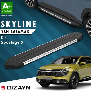 Kia Sportage 2021-Günümüz (NQ5) uyumlu 5 Skyline Krom Yan Basamak 173 Cm 2021 Üzeri A+ Kalite modelleri Oto Aksesuar Shop'de. Kaliteli malzeme, hızlı kargo ve
