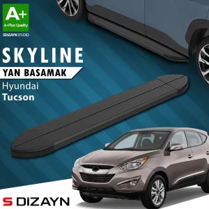 Hyundai Tucson 2 Skyline Siyah Yan Basamak 173 Cm 2004-2014 A+ Kalite