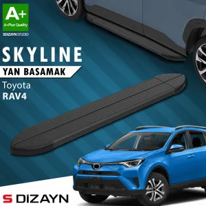 Toyota RAV4 4 Skyline Siyah Yan Basamak 173 Cm 2013-2017 A+ Kalite
