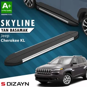 Jeep Cherokee 2013-2023 (KL) uyumlu KL Skyline Krom Yan Basamak 173 Cm 2013-2023 A+ Kalite modelleri Oto Aksesuar Shop'de. Kaliteli malzeme, hızlı kargo ve