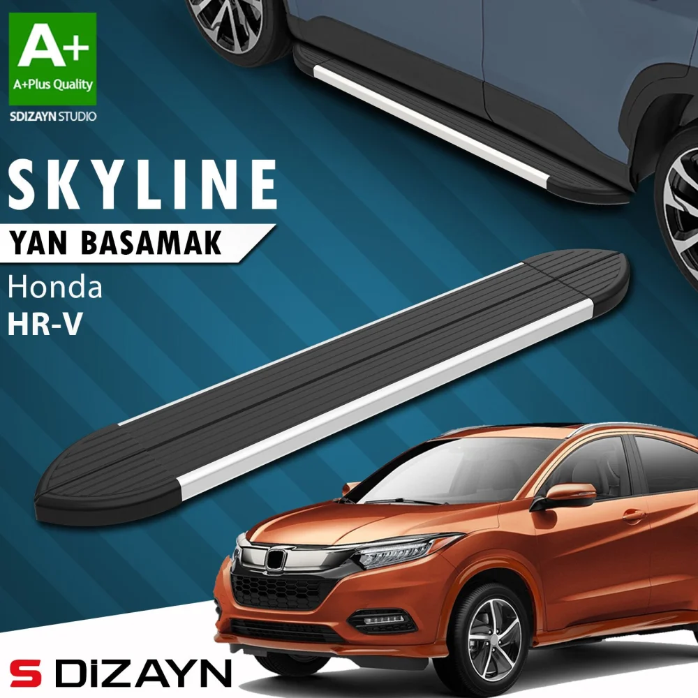 Honda HR-V 2 Skyline Aluminyum Yan Basamak 173 Cm 2015-2020 A+ Kalite