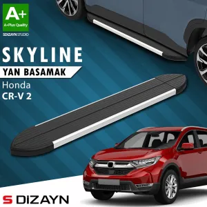 Honda CR-V 2016-2022 (RW) uyumlu 5 Skyline Aluminyum Yan Basamak 173 Cm 2018-2022 A+ Kalite modelleri Oto Aksesuar Shop'de. Kaliteli malzeme, hızlı kargo ve