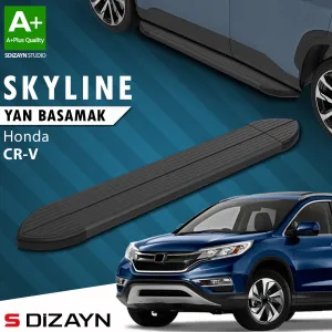 Honda CR-V 2011-2016 (RM) uyumlu 4 Skyline Siyah Yan Basamak 173 Cm 2012-2018 A+ Kalite modelleri Oto Aksesuar Shop'de. Kaliteli malzeme, hızlı kargo ve