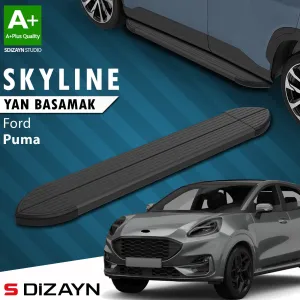 Ford Puma 2019-Günümüz (CX482) uyumlu Skyline Siyah Yan Basamak 173 Cm 2019 Üzeri A+ Kalite modelleri Oto Aksesuar Shop'de. Kaliteli malzeme, hızlı kargo ve