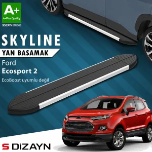 Ford EcoSport 2012-2023 (B515) uyumlu 2 Skyline Aluminyum Yan Basamak 173 Cm 2012-2022 A+ Kalite modelleri Oto Aksesuar Shop'de. Kaliteli malzeme, hızlı kargo