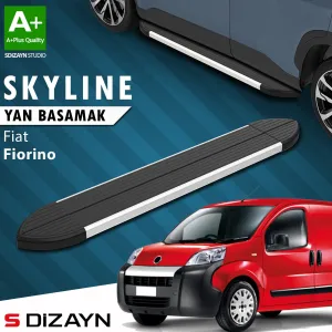 S-Dizayn Fiat Fiorino Skyline Aluminyum Yan Basamak 173 Cm 2008 Üzeri A+ Kalite thumb 1
