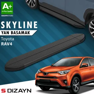 Toyota RAV4 3 Skyline Siyah Yan Basamak 163 Cm 2006-2013 A+ Kalite