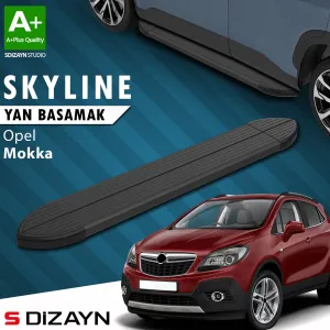 Opel Mokka 2012-2019 (A) uyumlu Skyline Siyah Yan Basamak 163 Cm 2012-2019 A+ Kalite modelleri Oto Aksesuar Shop'de. Kaliteli malzeme, hızlı kargo ve güvenli
