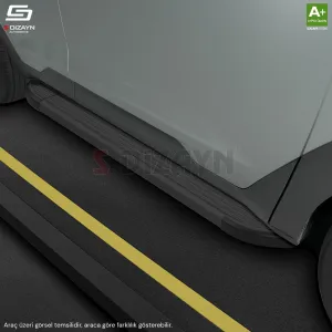 Chevrolet Trax Skyline Siyah Yan Basamak 163 Cm 2013-2022 A+ Kalite - Görsel 3