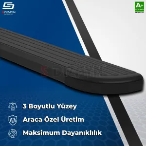Chevrolet Trax Skyline Siyah Yan Basamak 163 Cm 2013-2022 A+ Kalite - Görsel 5