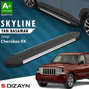 Jeep Cherokee 2008-2013 (KK) uyumlu KK Skyline Krom Yan Basamak 153 Cm 2008-2012 A+ Kalite modelleri Oto Aksesuar Shop'de. Kaliteli malzeme, hızlı kargo ve