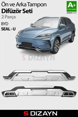 BYD Seal 2022-Günümüz (Seal) uyumlu U Ön ve Arka Tampon Koruma Difüzör 2022 Üzeri A+ Kalite modelleri Oto Aksesuar Shop'de. Kaliteli malzeme, hızlı kargo ve