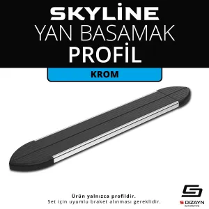 s-dizayn uyumlu Skyline Krom Yan Basamak Profil 203 Cm Etekli modelleri Oto Aksesuar Shop'de. Kaliteli malzeme, hızlı kargo ve güvenli alışverişle hemen