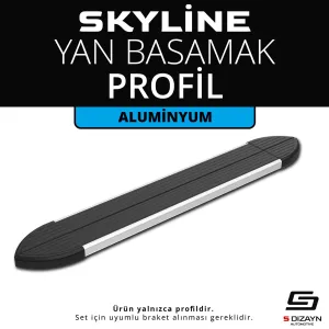 s-dizayn uyumlu Skyline Aluminyum Yan Basamak Profil 173 Cm Etekli modelleri Oto Aksesuar Shop'de. Kaliteli malzeme, hızlı kargo ve güvenli alışverişle hemen