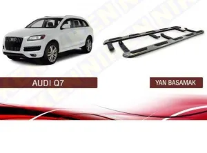 Audi Q7 2005-2015 (4L) uyumlu 2006-2017 Yan Basamak Koruma Oem Model modelleri Oto Aksesuar Shop'de. Kaliteli malzeme, hızlı kargo ve güvenli alışverişle hemen