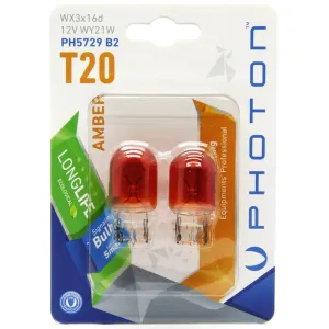 Photon uyumlu T20 WY21W PH5729 B2 Turuncu/Amber modelleri Oto Aksesuar Shop'de. Kaliteli malzeme, hızlı kargo ve güvenli alışverişle hemen inceleyin.