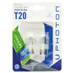 Photon uyumlu T20 W21/5W Çift Devre PH5723 B2 modelleri Oto Aksesuar Shop'de. Kaliteli malzeme, hızlı kargo ve güvenli alışverişle hemen inceleyin.
