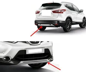 Nissan Qashqai 2013-2021 (J11) uyumlu 2014 2017 Ön Arka Difüzör modelleri Oto Aksesuar Shop'de. Kaliteli malzeme, hızlı kargo ve güvenli alışverişle hemen
