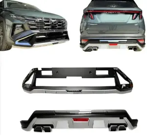 Puando uyumlu Hyundai Tuscon 2024+ Ön Arka Koruma Difüzör modelleri Oto Aksesuar Shop'de. Kaliteli malzeme, hızlı kargo ve güvenli alışverişle hemen inceleyin.