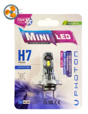 Photon uyumlu Mini H7 Compact Fanlı Led 12-24V Tekli Blister modelleri Oto Aksesuar Shop'de. Kaliteli malzeme, hızlı kargo ve güvenli alışverişle hemen