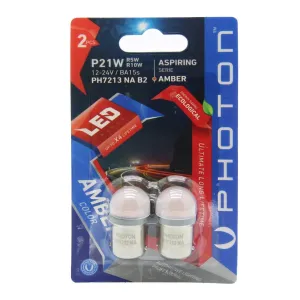 Photon uyumlu P21W/R5W/R10W Turuncu Led PH7213 NA B2 modelleri Oto Aksesuar Shop'de. Kaliteli malzeme, hızlı kargo ve güvenli alışverişle hemen inceleyin.