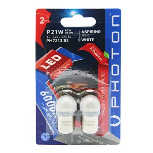Photon uyumlu P21W/R5W/R10W Led PH7213 B2 modelleri Oto Aksesuar Shop'de. Kaliteli malzeme, hızlı kargo ve güvenli alışverişle hemen inceleyin.