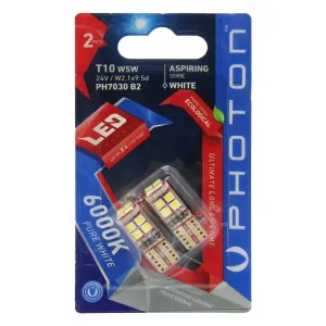 Photon uyumlu T10 W5W 24V Beyaz Led PH7030 B2 modelleri Oto Aksesuar Shop'de. Kaliteli malzeme, hızlı kargo ve güvenli alışverişle hemen inceleyin.