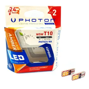 Photon uyumlu T10 W5W 24V Turuncu Led PH7024 NA modelleri Oto Aksesuar Shop'de. Kaliteli malzeme, hızlı kargo ve güvenli alışverişle hemen inceleyin.