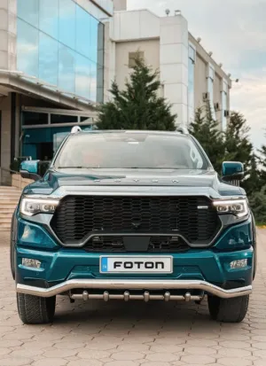 AQM uyumlu Foton Tunland Ön Tampon Koruma Krom 2024+ Pst29 modelleri Oto Aksesuar Shop'de. Kaliteli malzeme, hızlı kargo ve güvenli alışverişle hemen inceleyin.