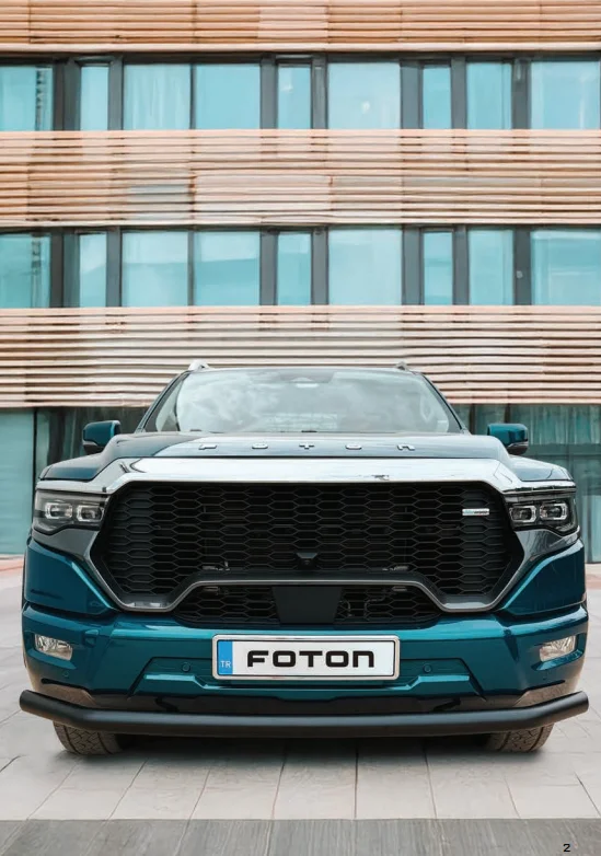 Foton Tunland Ön Tampon Koruma Siyah 2024+ Pst20