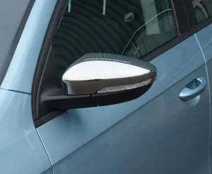 Volkswagen Uyumlu Jetta 2011- Ayna Kapağı Paslanmaz Çelik - Görsel 3