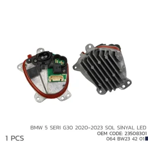 Niken Elektronik uyumlu BMW 5 G30 2020-2023 SOL SİNYAL LED MODÜL 23508301 modelleri Oto Aksesuar Shop'de. Kaliteli malzeme, hızlı kargo ve güvenli alışverişle